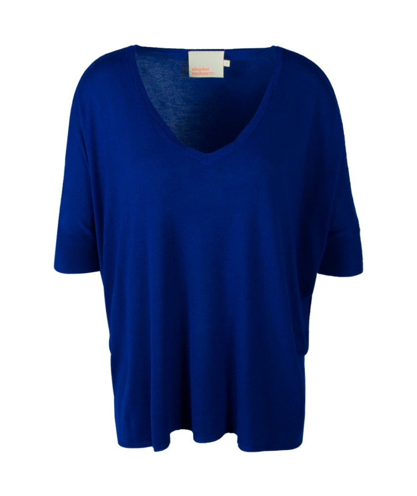 Ponchopulli Bamboo | blau