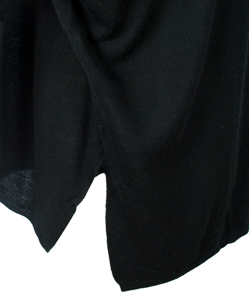 Ponchopulli Bamboo | schwarz