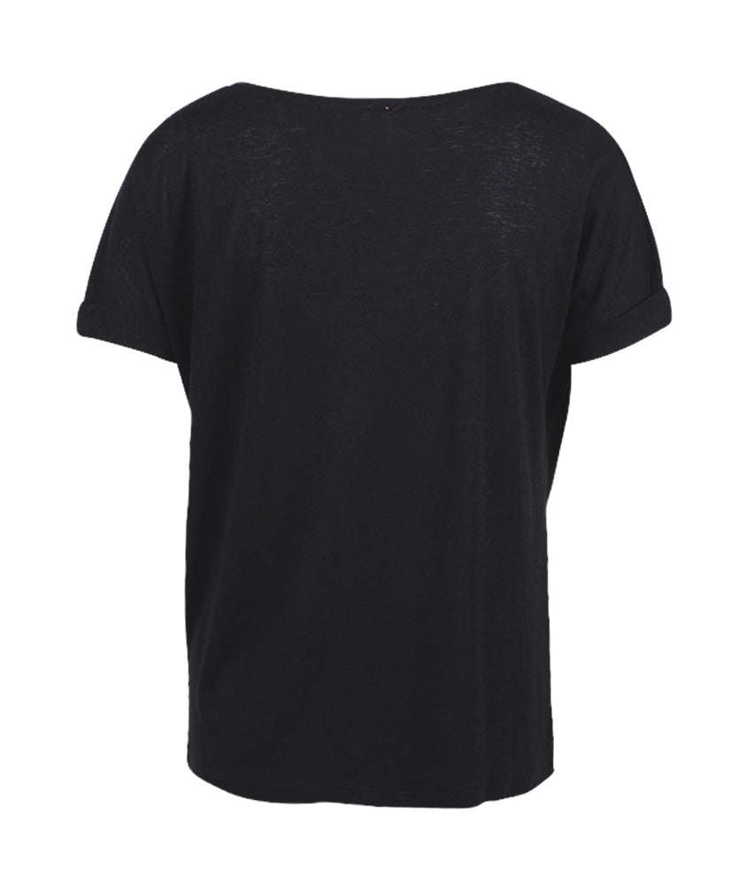 RH-Shirt lässig | schwarz