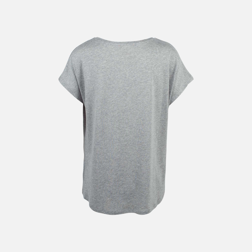 Absolut Cashmere Shirt Elise hinten | graumelange