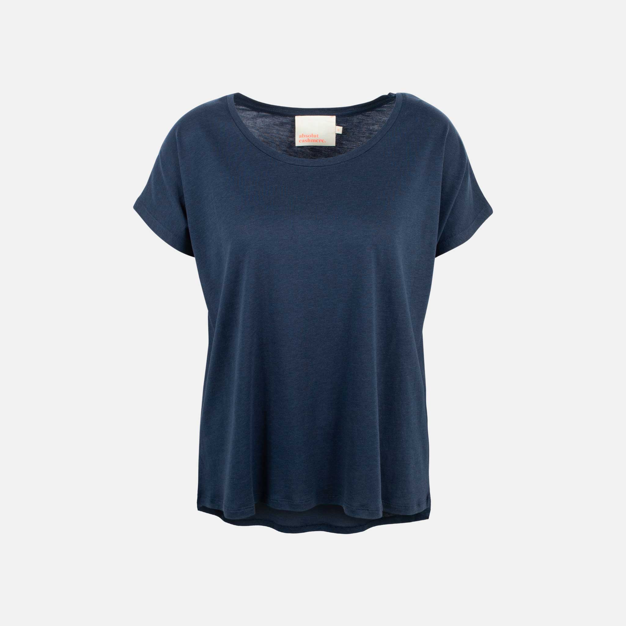 Absolut Cashmere Shirt Elise vorne | nachtblau