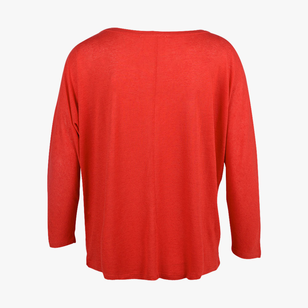 RH-Shirt oversized | red