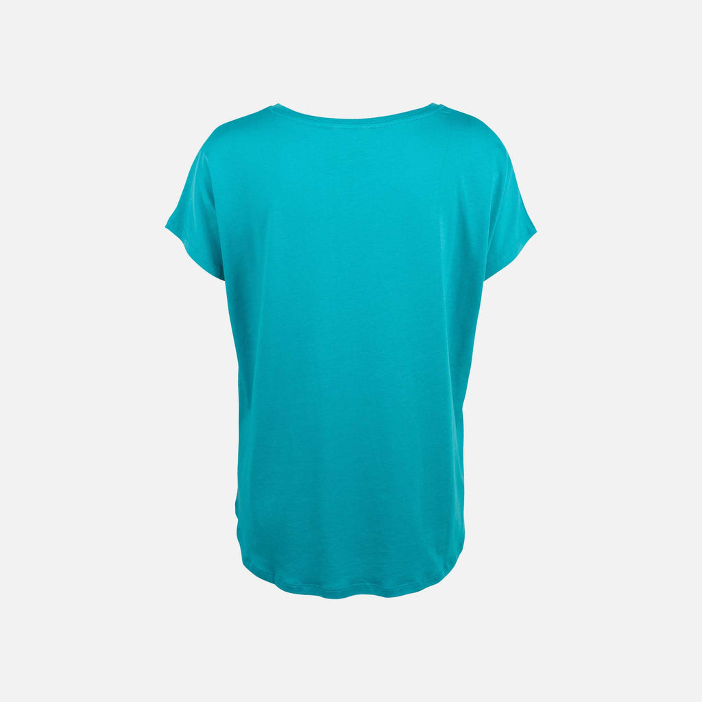 Absolut Cashmere Shirt Elise hinten | türkis