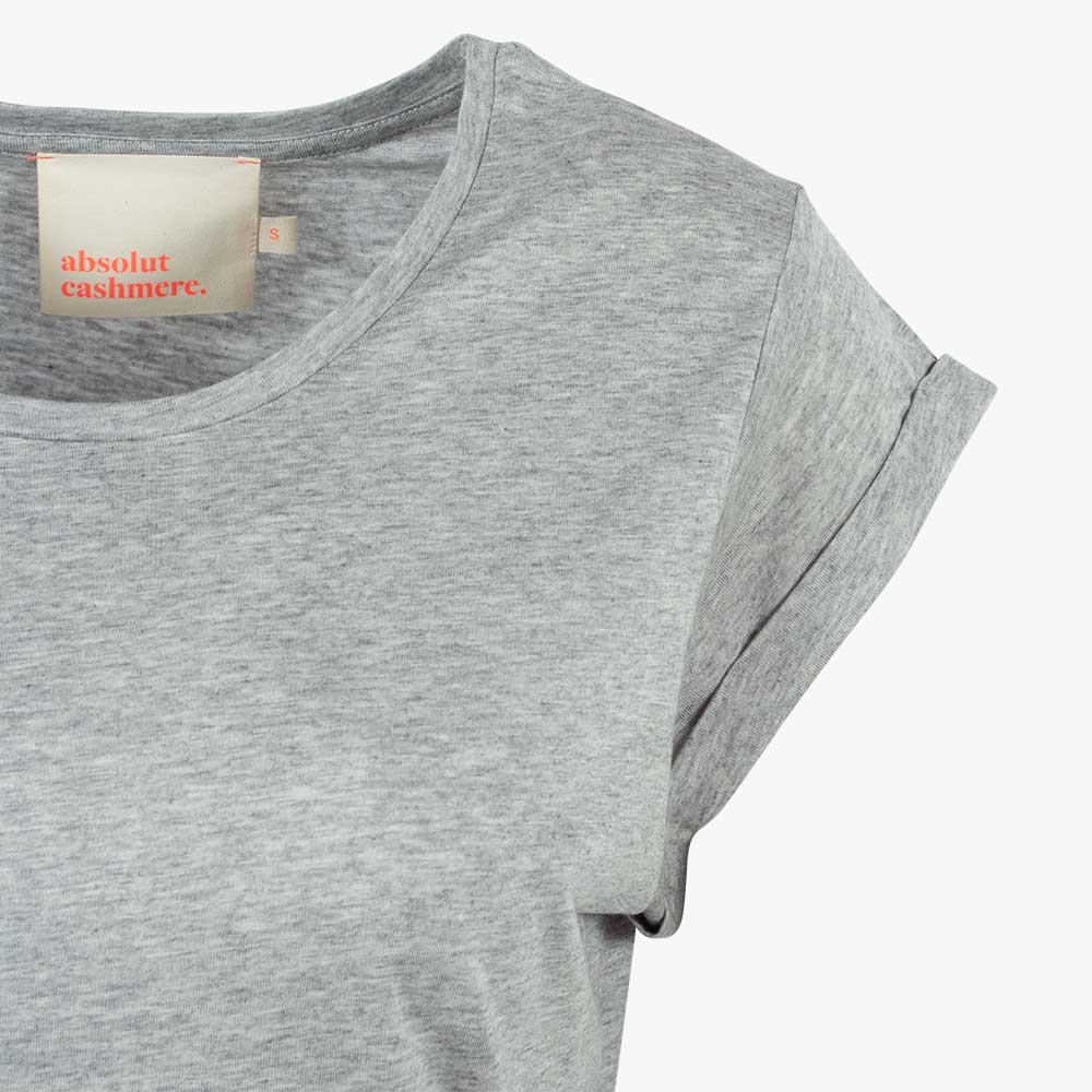 Shirt Jeanne Ärmel | graumelange