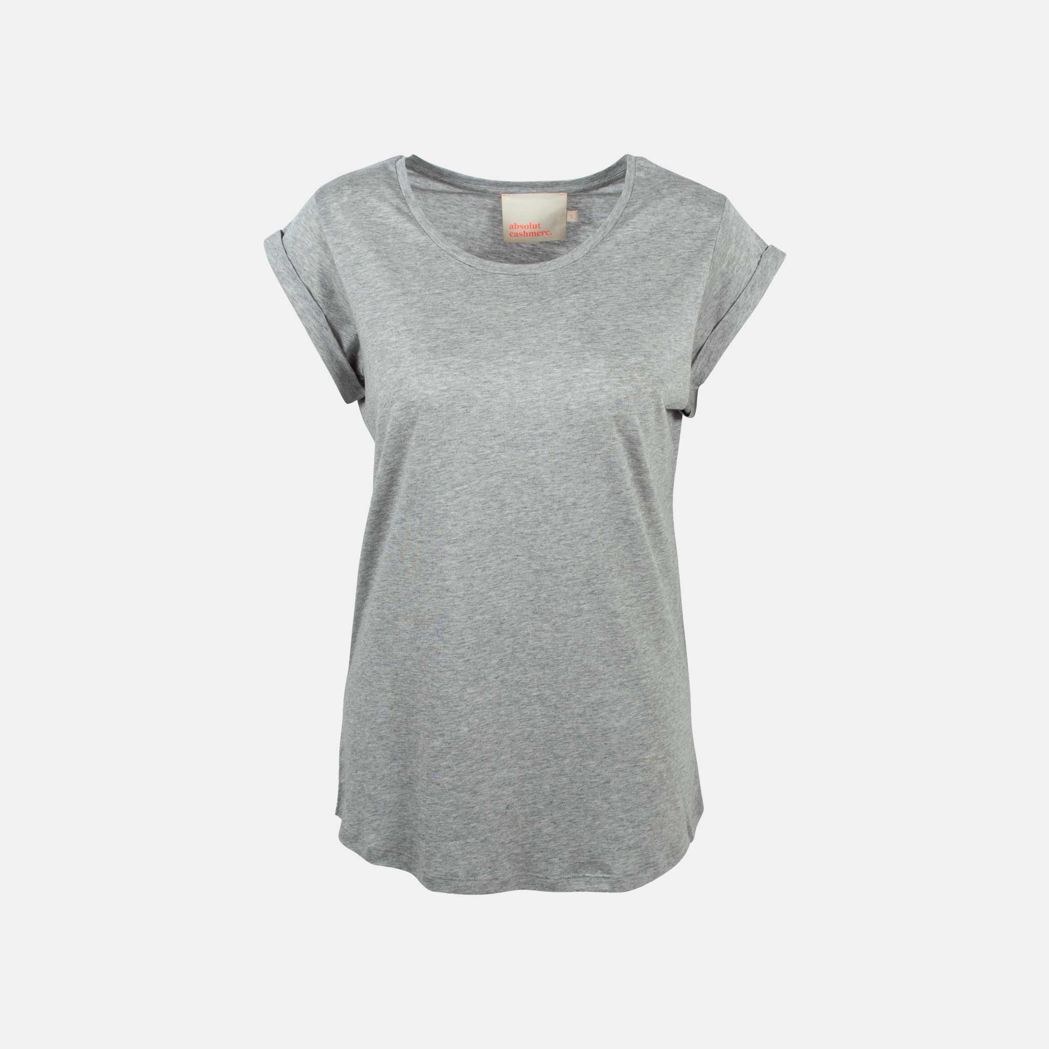 Shirt Jeanne vorne | graumelange