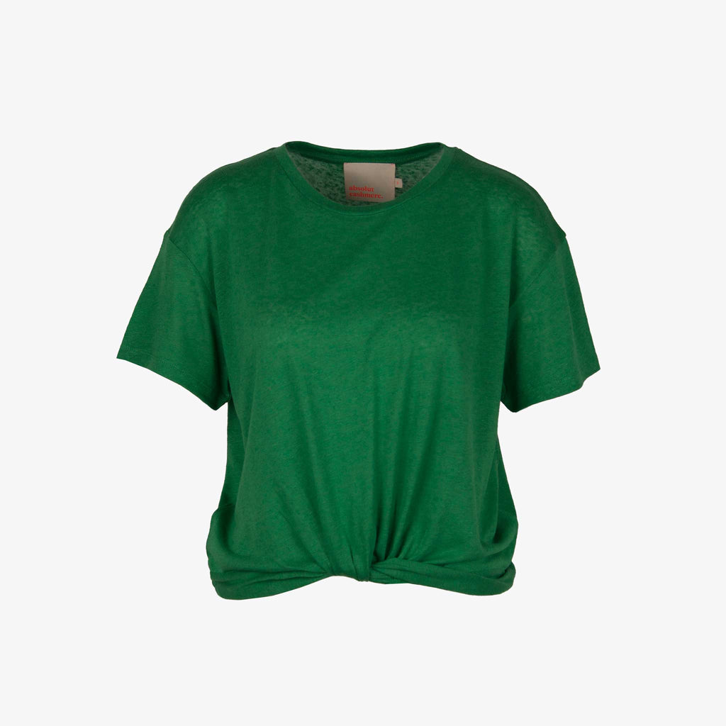 Absolut Cashmere Shirt Knoten | grün