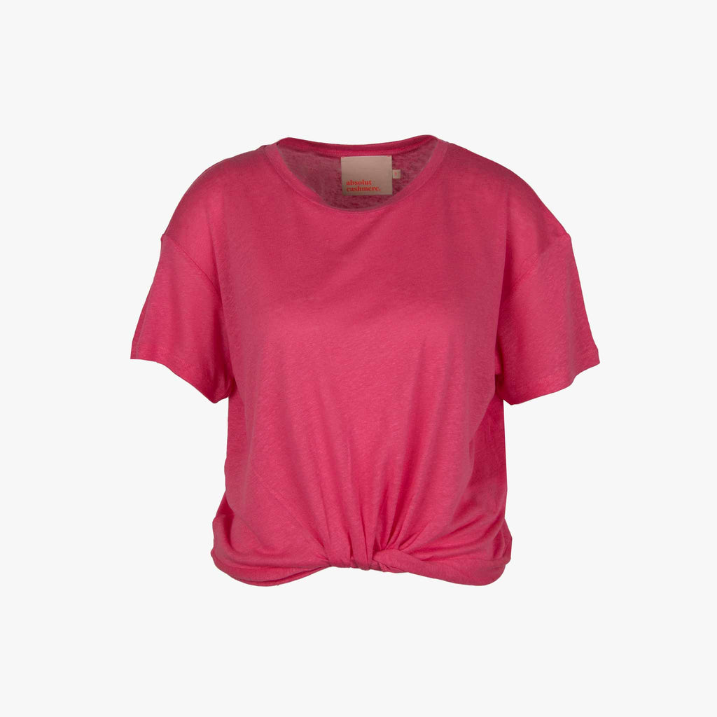 Absolut Cashmere Shirt Knoten | rose