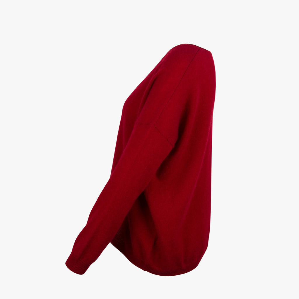 Absolut Cashmere Pulli Angele | dunkelrot