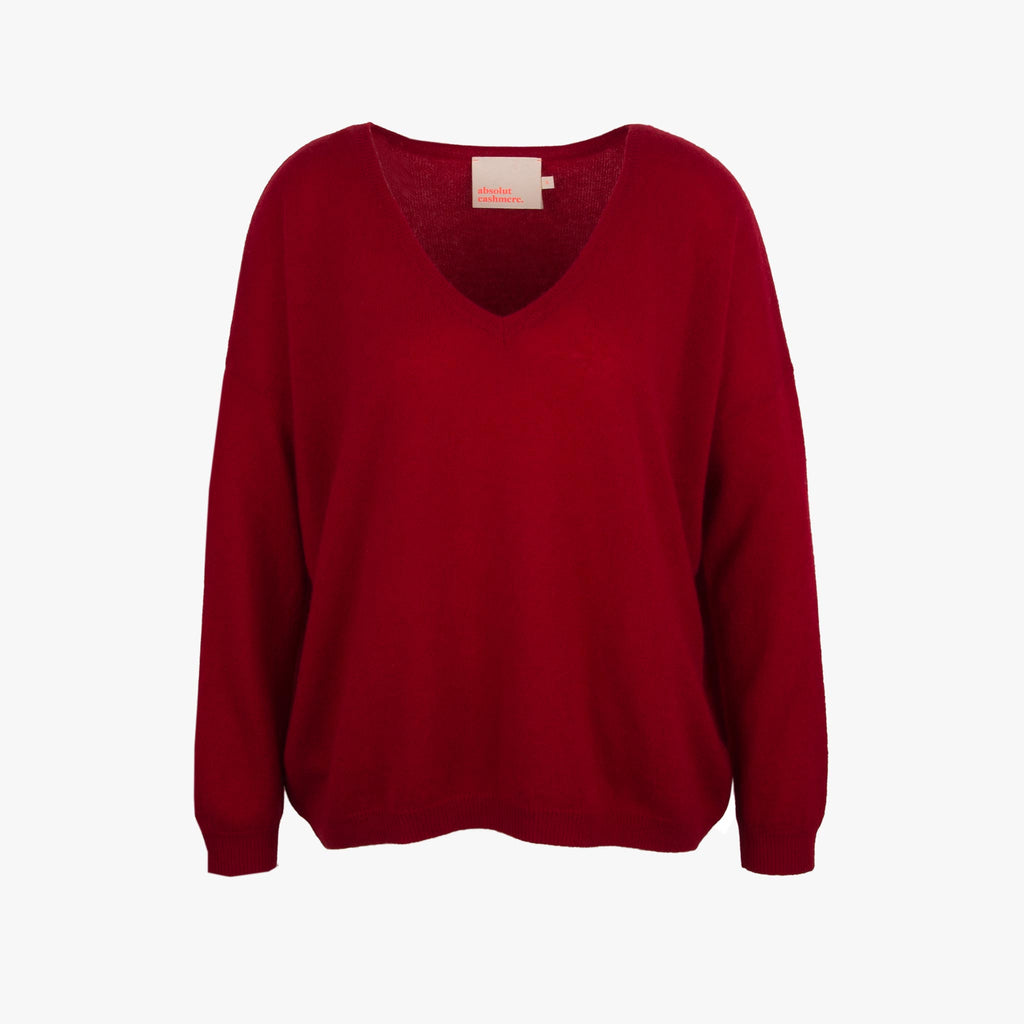 Absolut Cashmere Pulli | dunkelrot