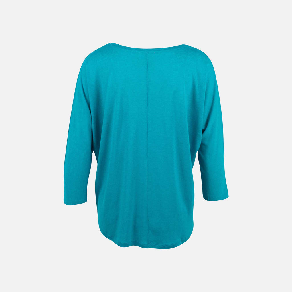 Absolut Cashmere Shirt Marion hinten | türkis