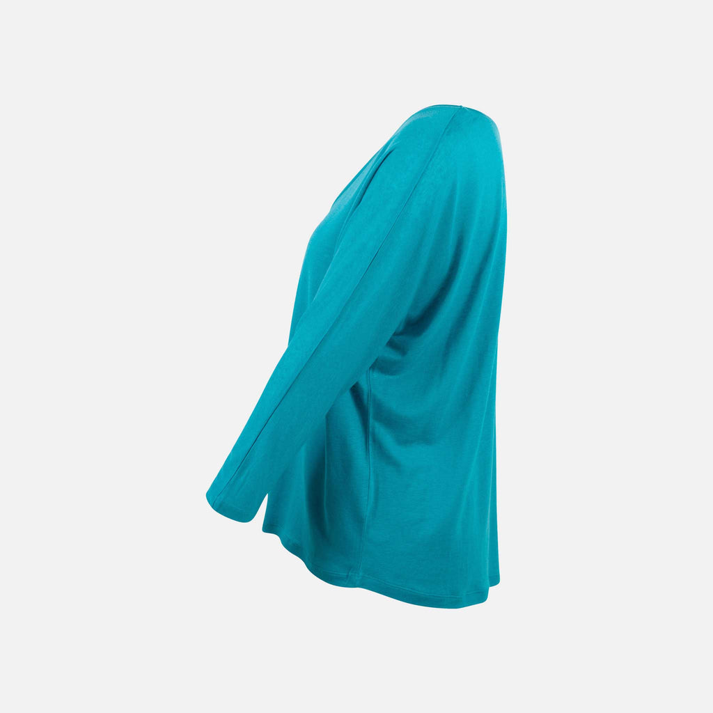 Absolut Cashmere Shirt Marion Seite | türkis