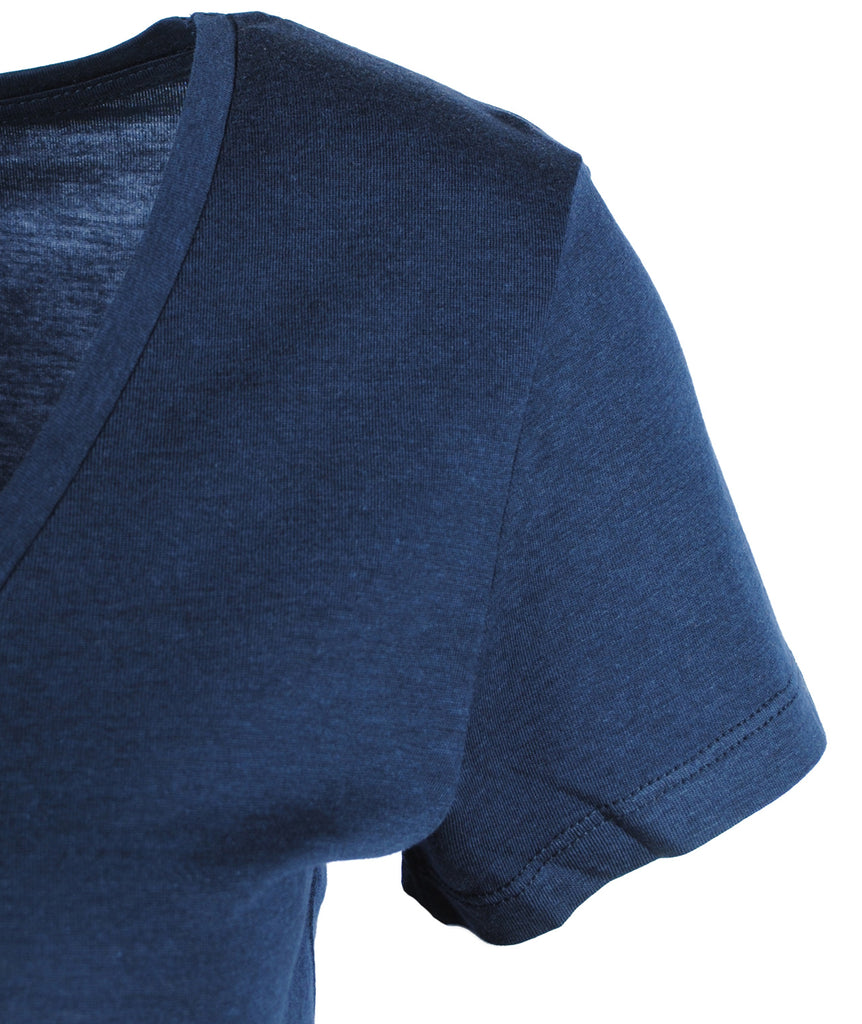 V-Shirt schmal | marine