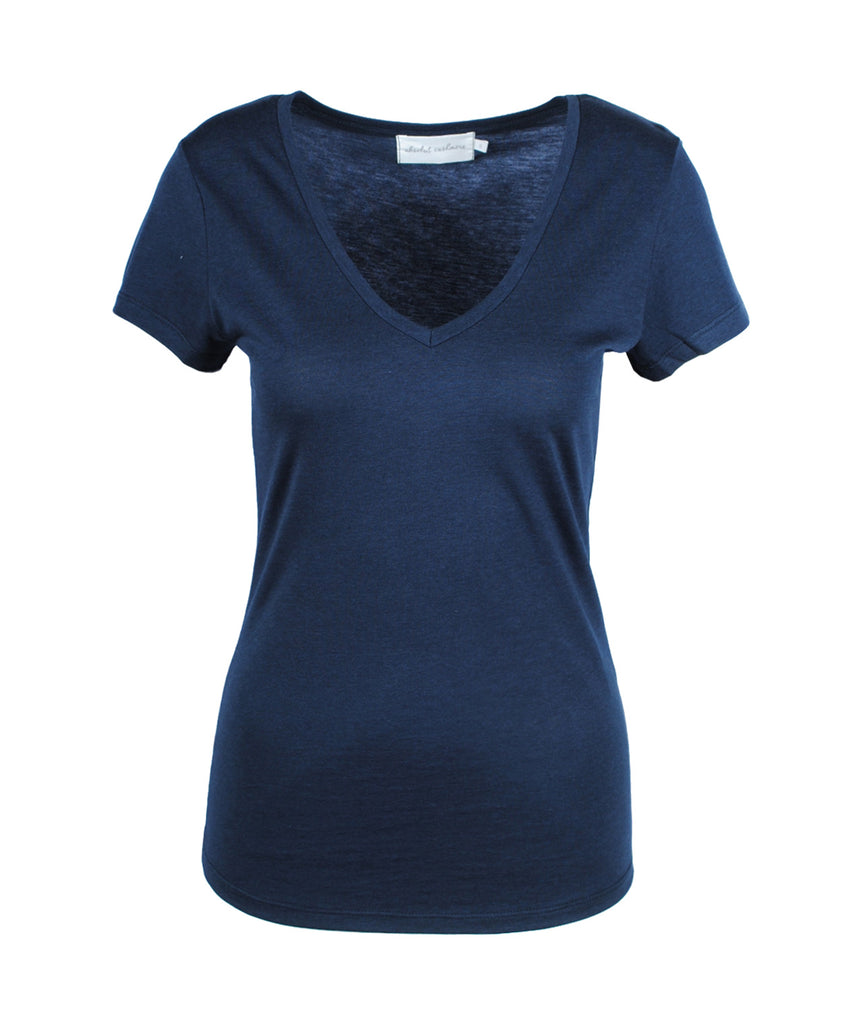 V-Shirt schmal | marine