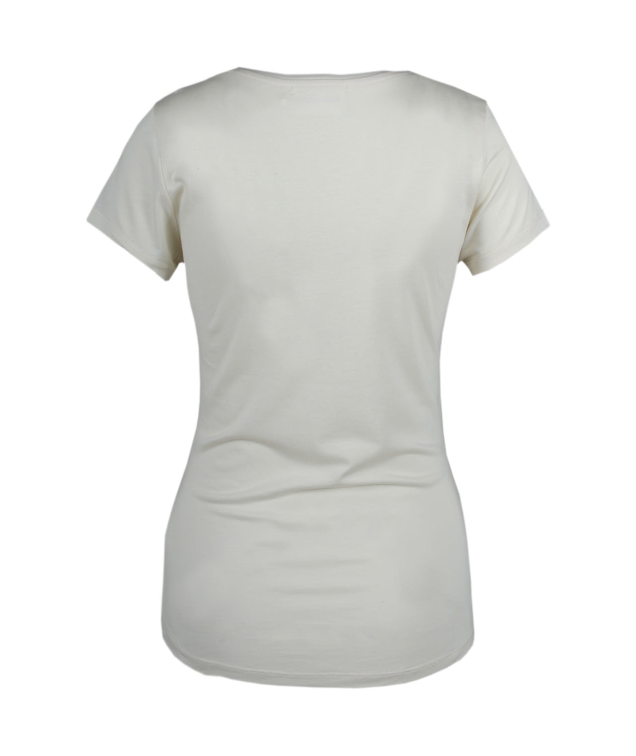 V-Shirt schmal | offwhite