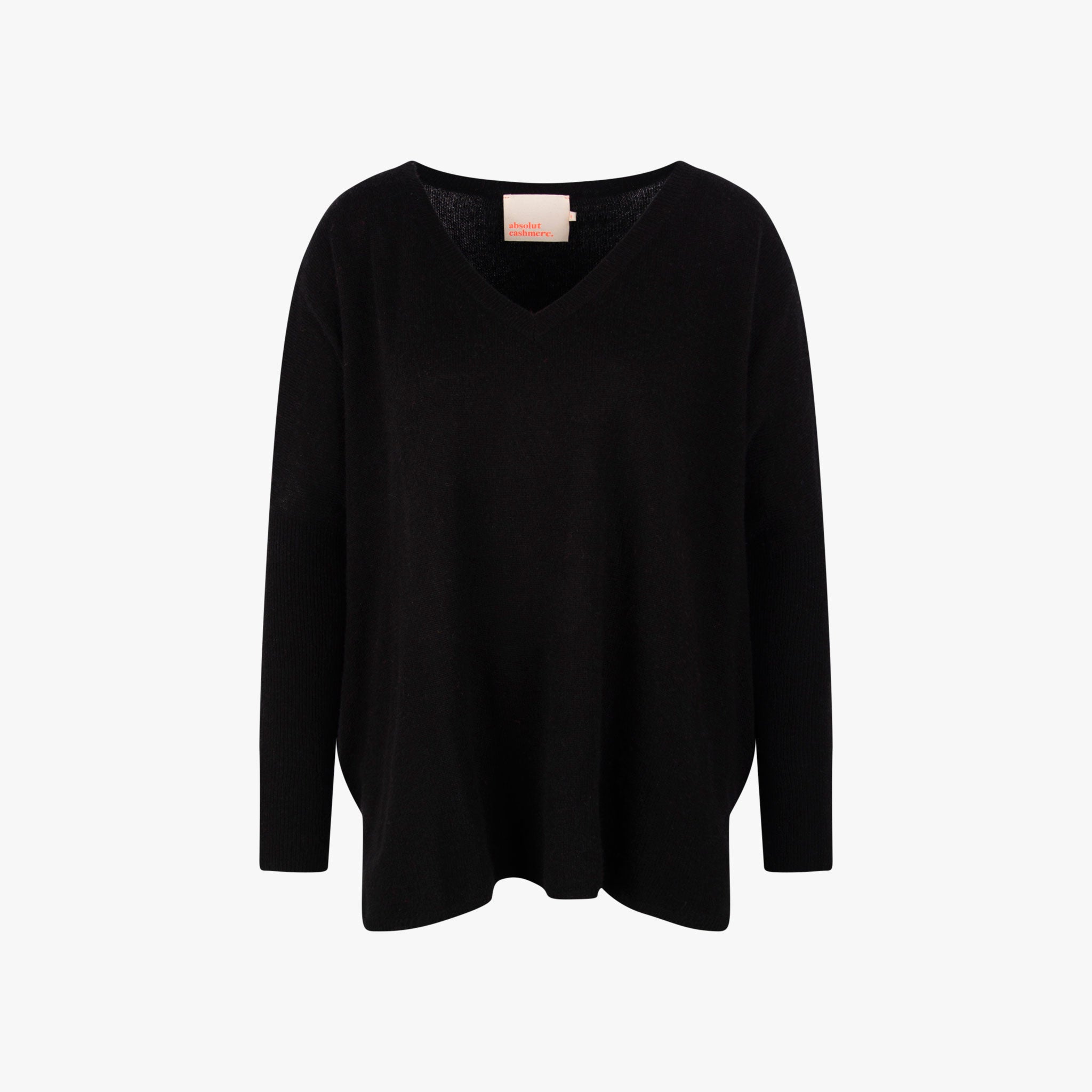 Absolut Cashmere Ponchopulli | schwarz