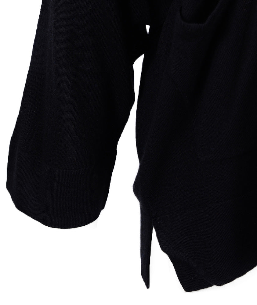 Cardigan Open | schwarz