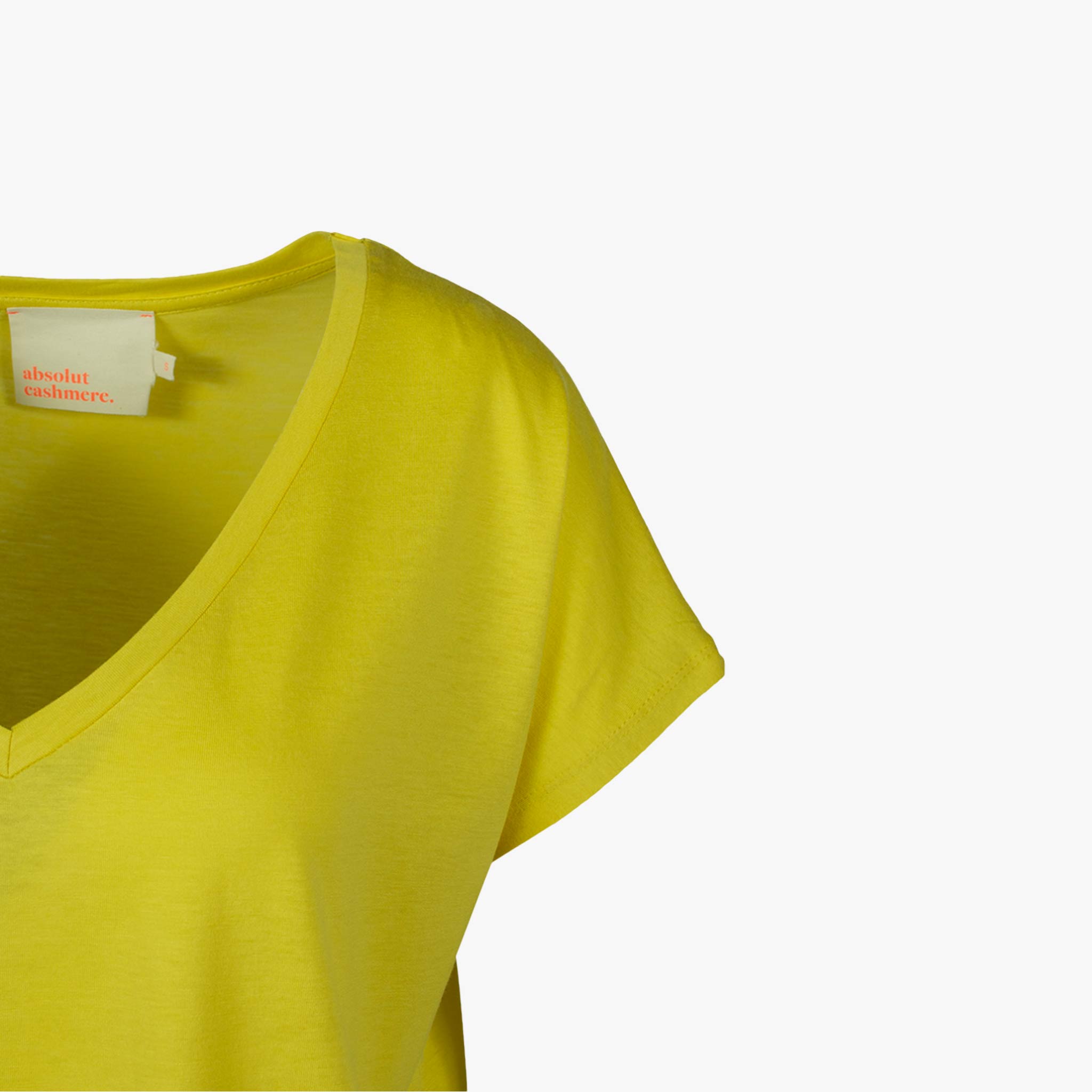 V-Shirt oversized (gelb, XXS) | gelb