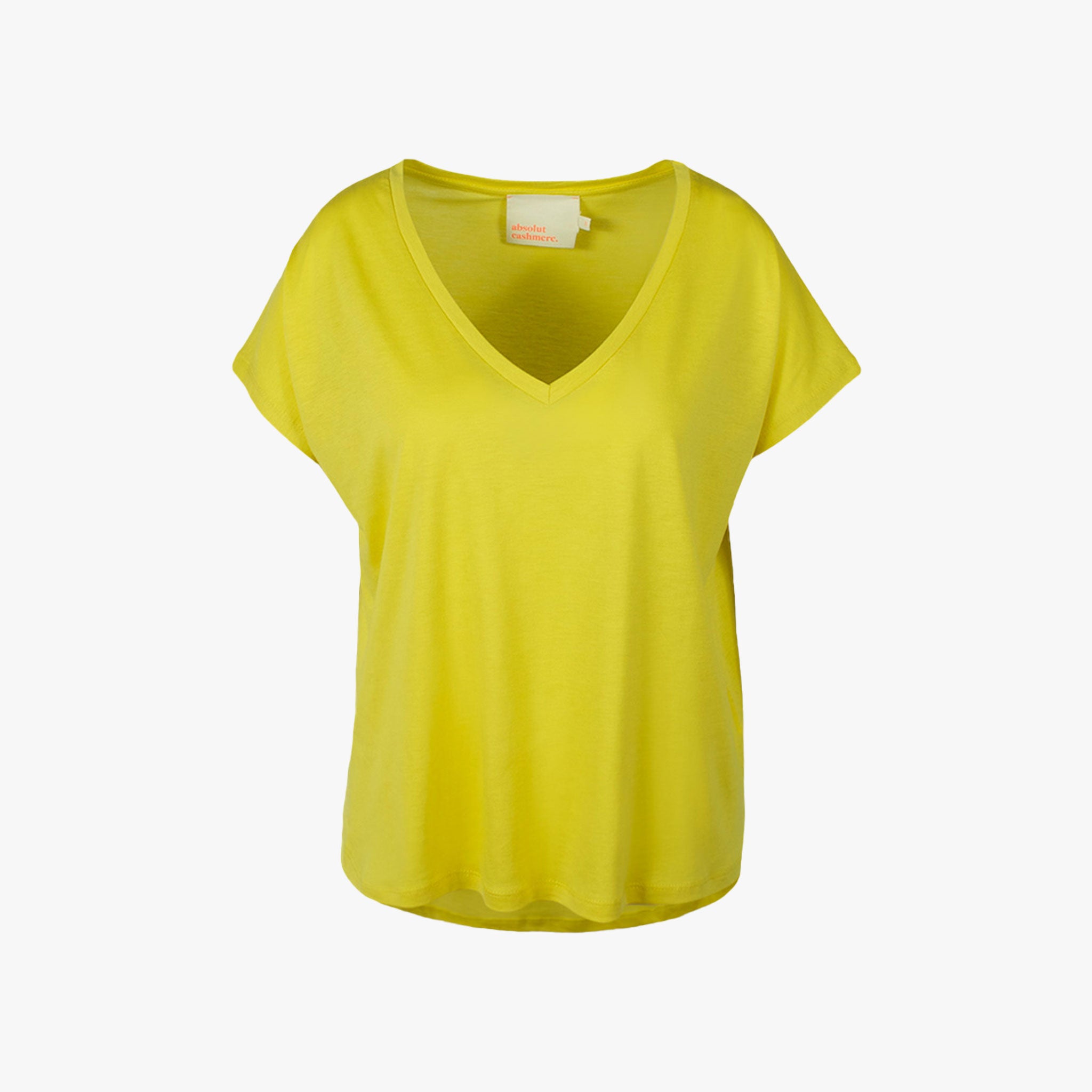 V-Shirt oversized (gelb, XXS) | gelb