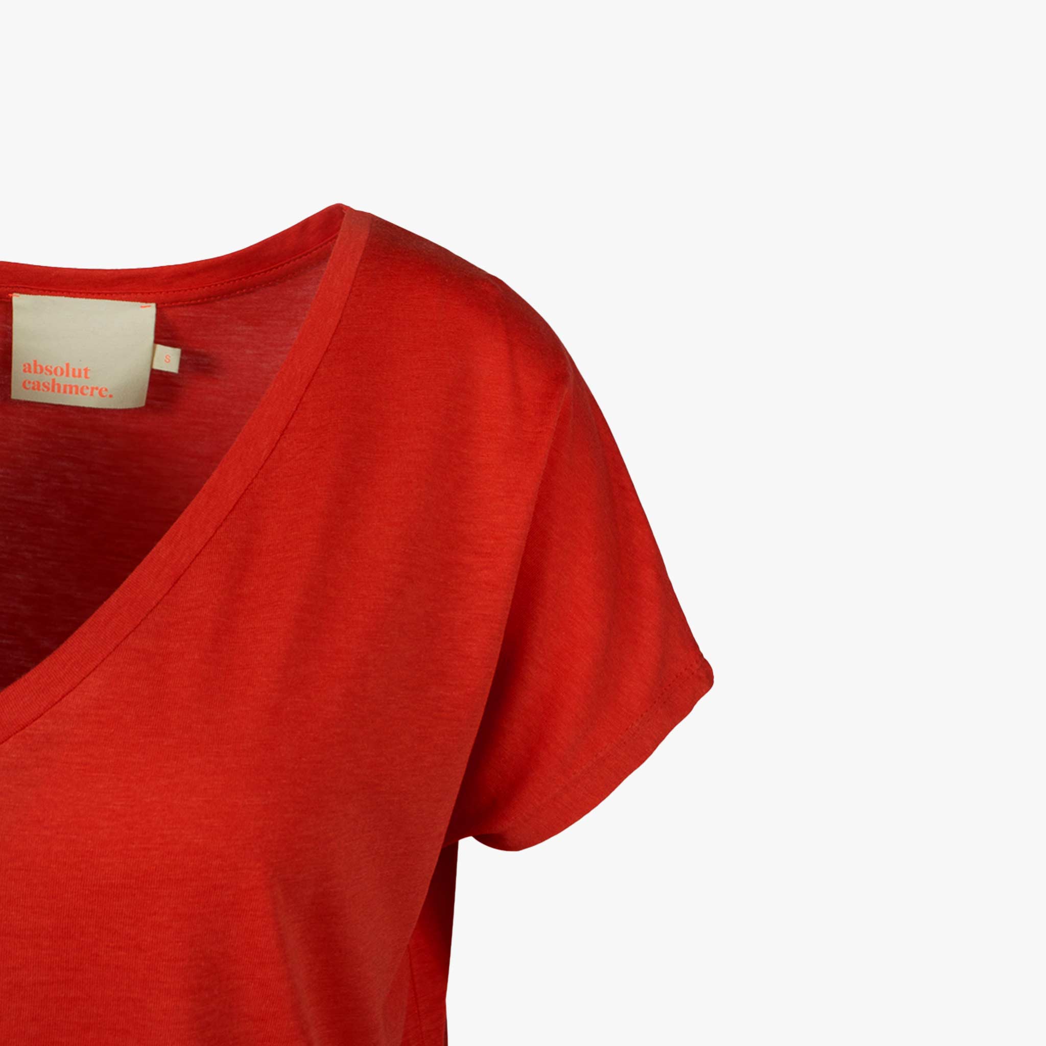V-Shirt oversized (red, XXS) | red