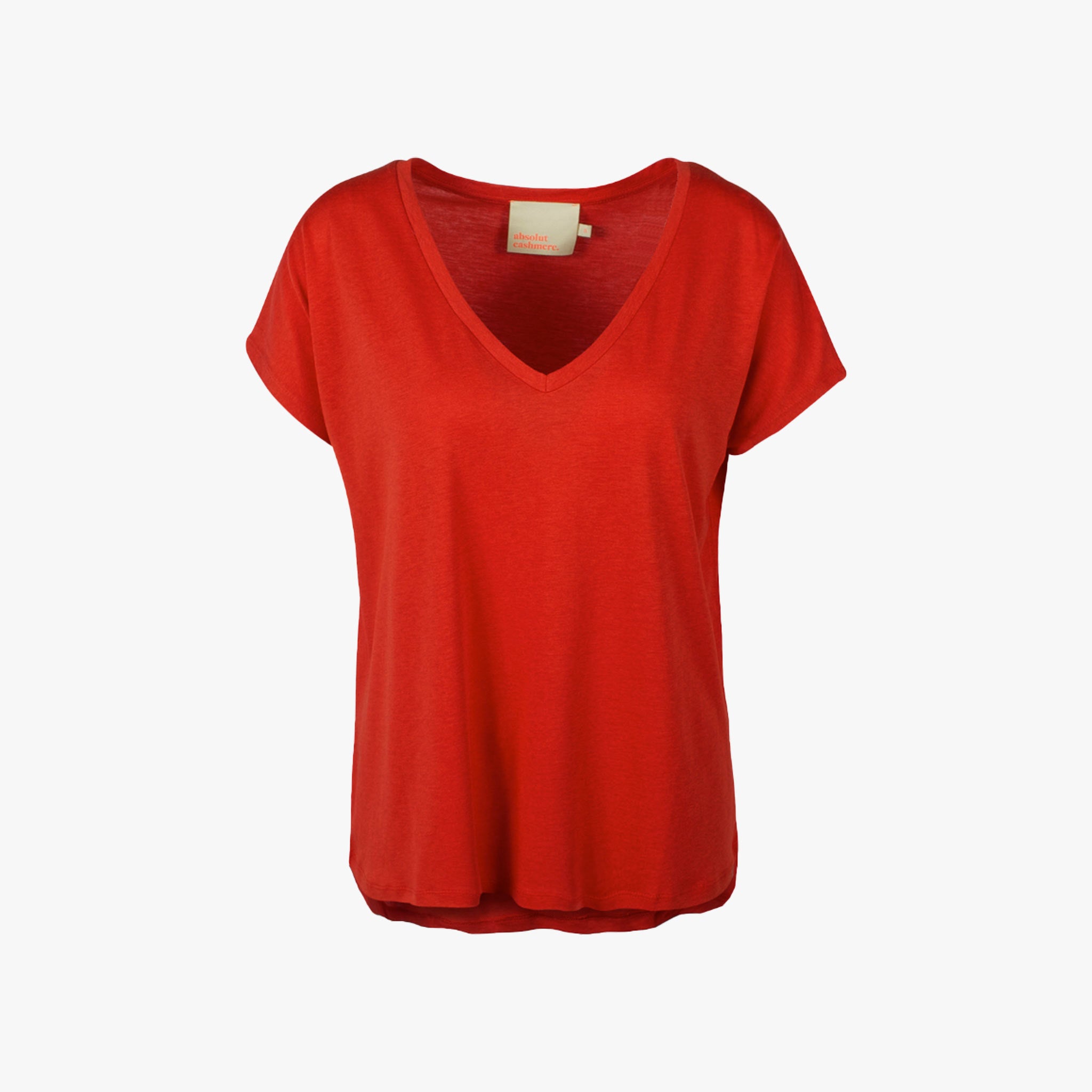 V-Shirt oversized (red, XXS) | red