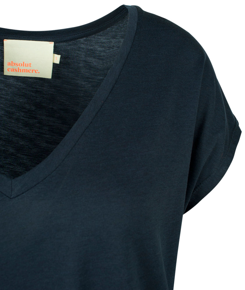 V-Shirt oversized | marine