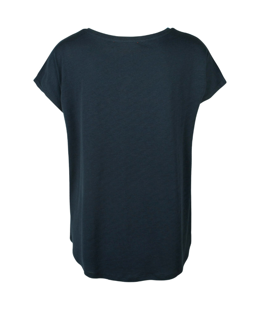 V-Shirt oversized | marine