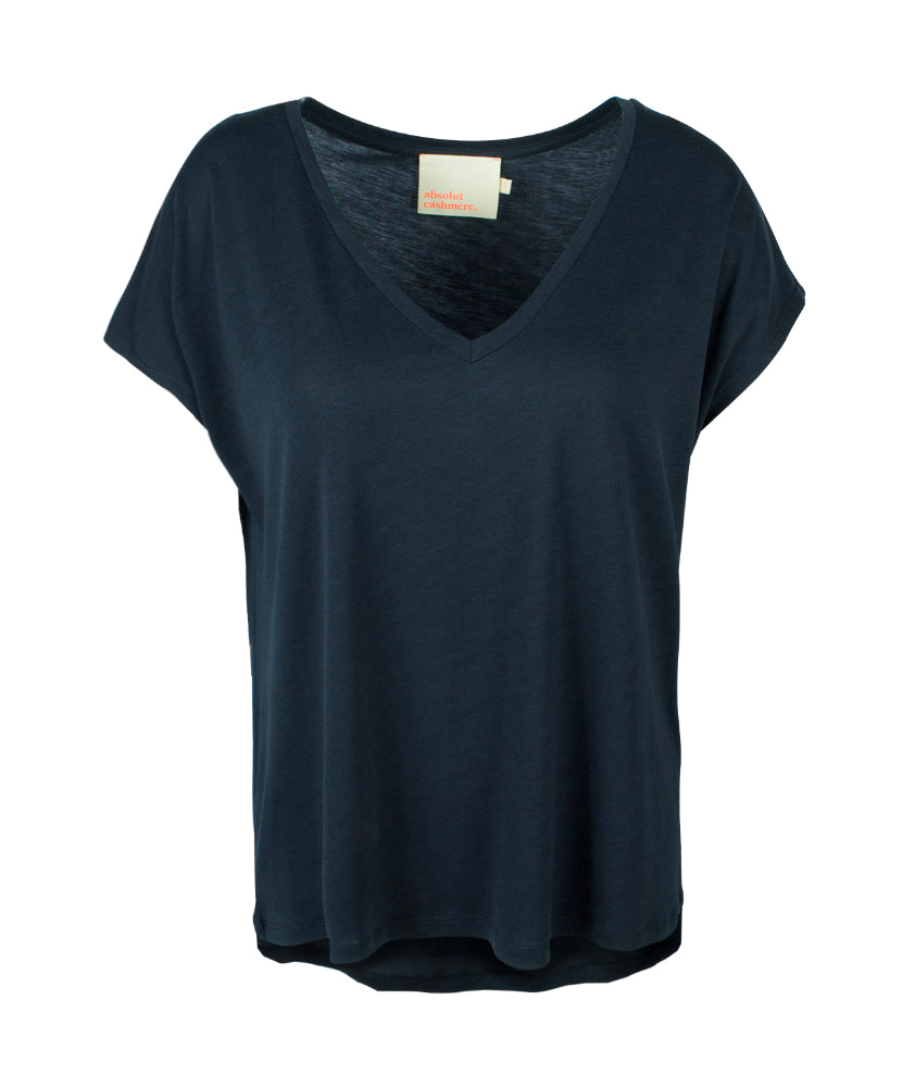 V-Shirt oversized | marine