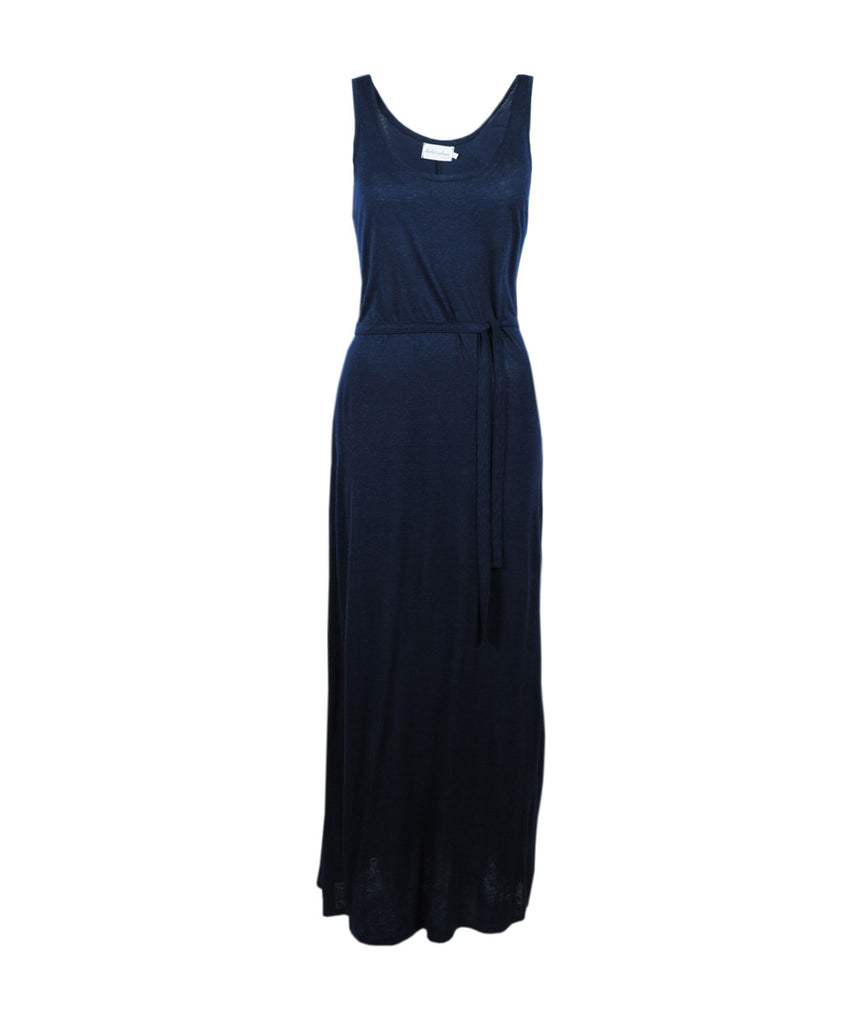 Maxikleid Leinen | marine