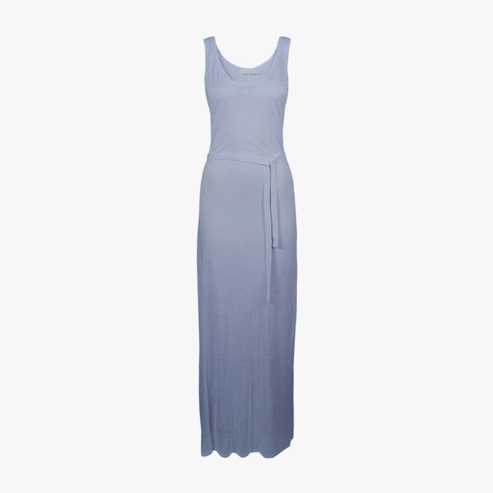 Maxikleid Leinen (weiß, XS) | weiß