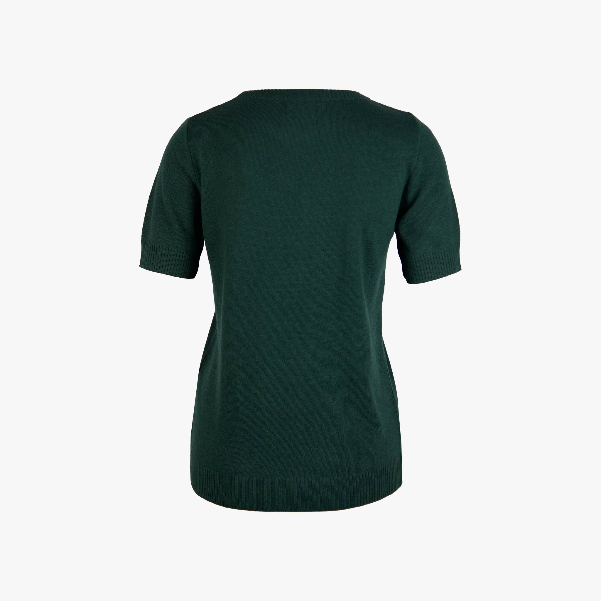 Aggel Knitwear RH Pulli Kurzarm | dunkelgrün