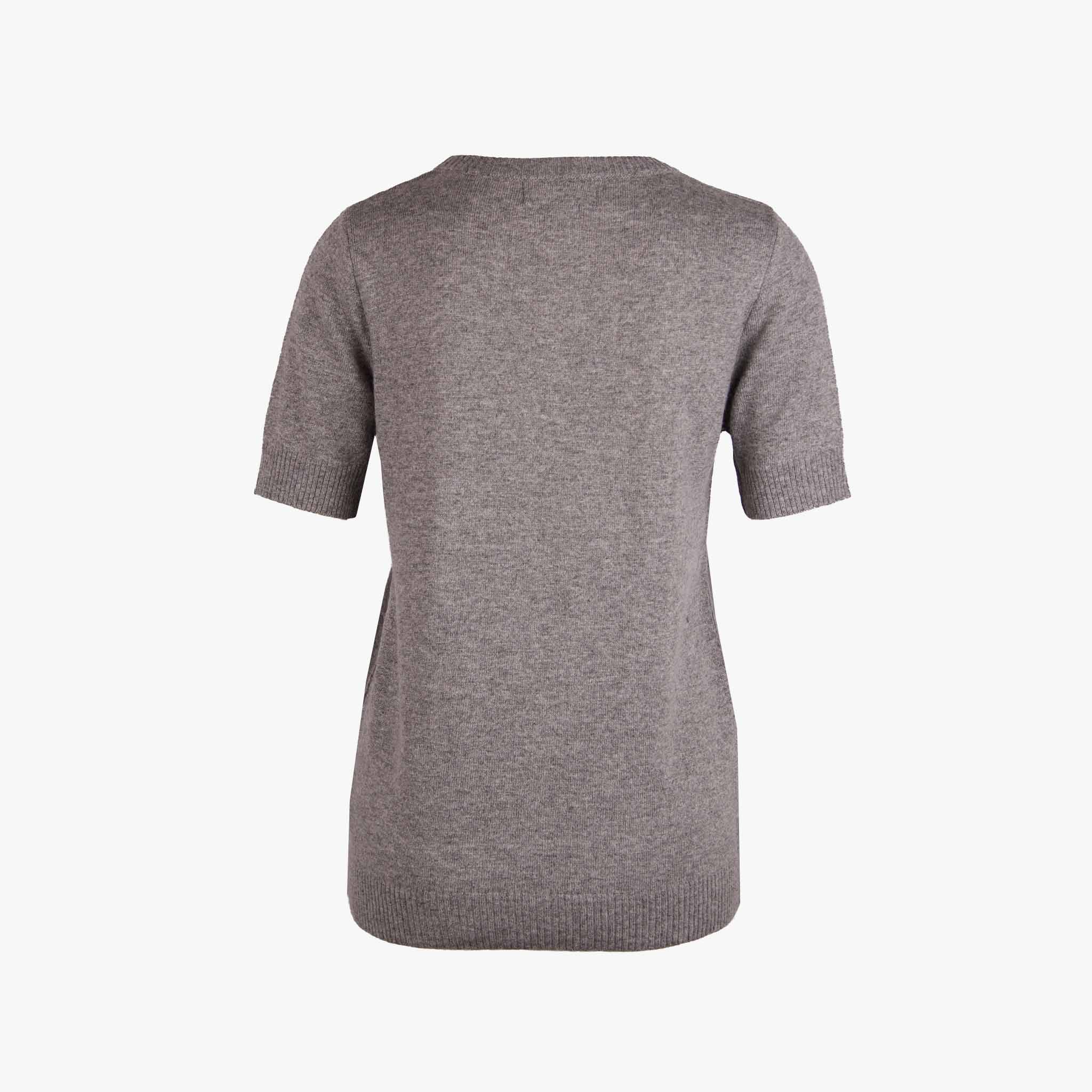 Aggel Knitwear RH Pulli Kurzarm | grau