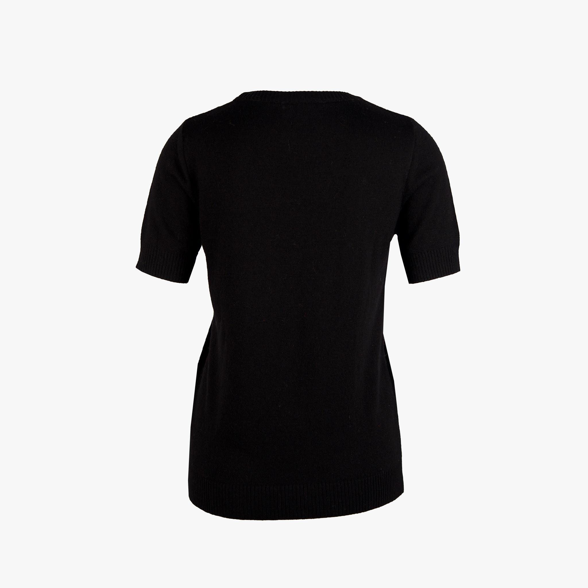 Aggel Knitwear RH Pulli Kurzarm | schwarz
