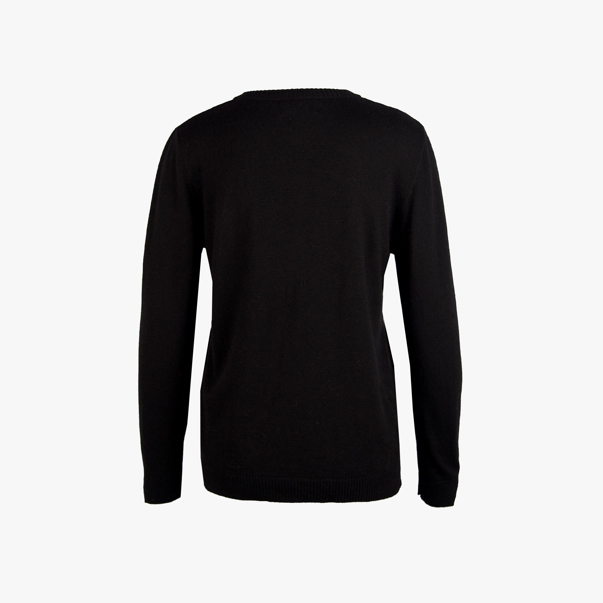 Aggél Knitwear Strickjacke uni | schwarz