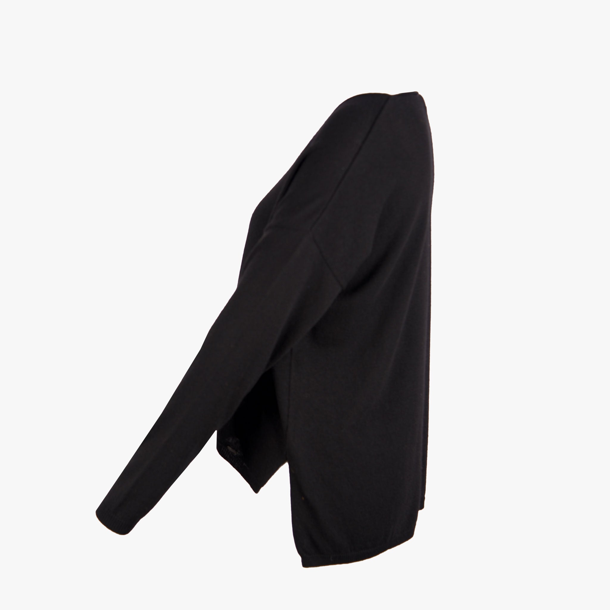 Aggel Knitwear V-Pulli | schwarz