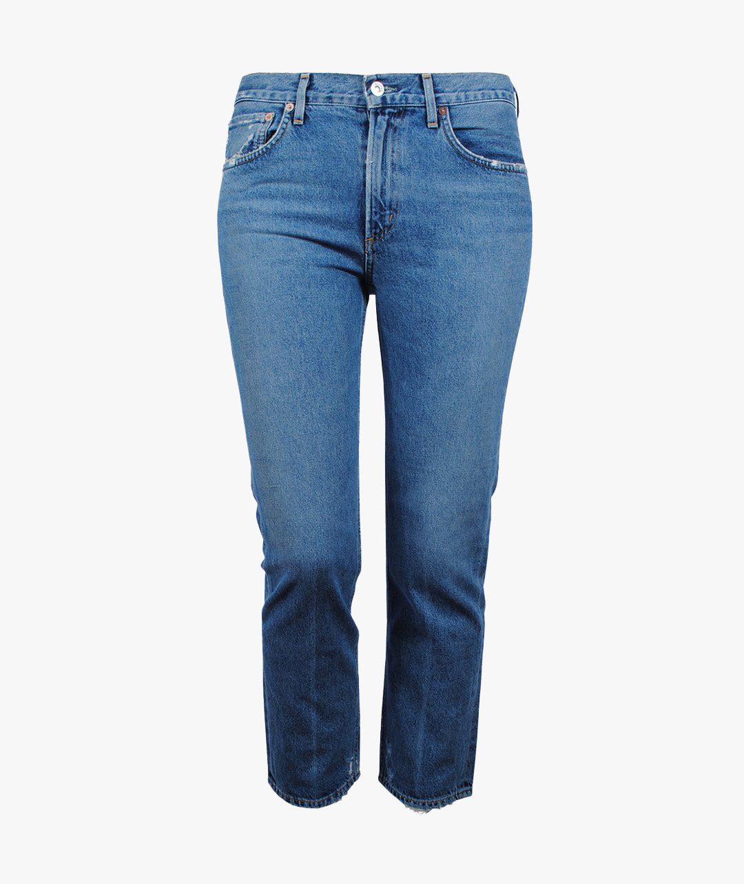 Agolde Jeans Cigarette Straight | denim