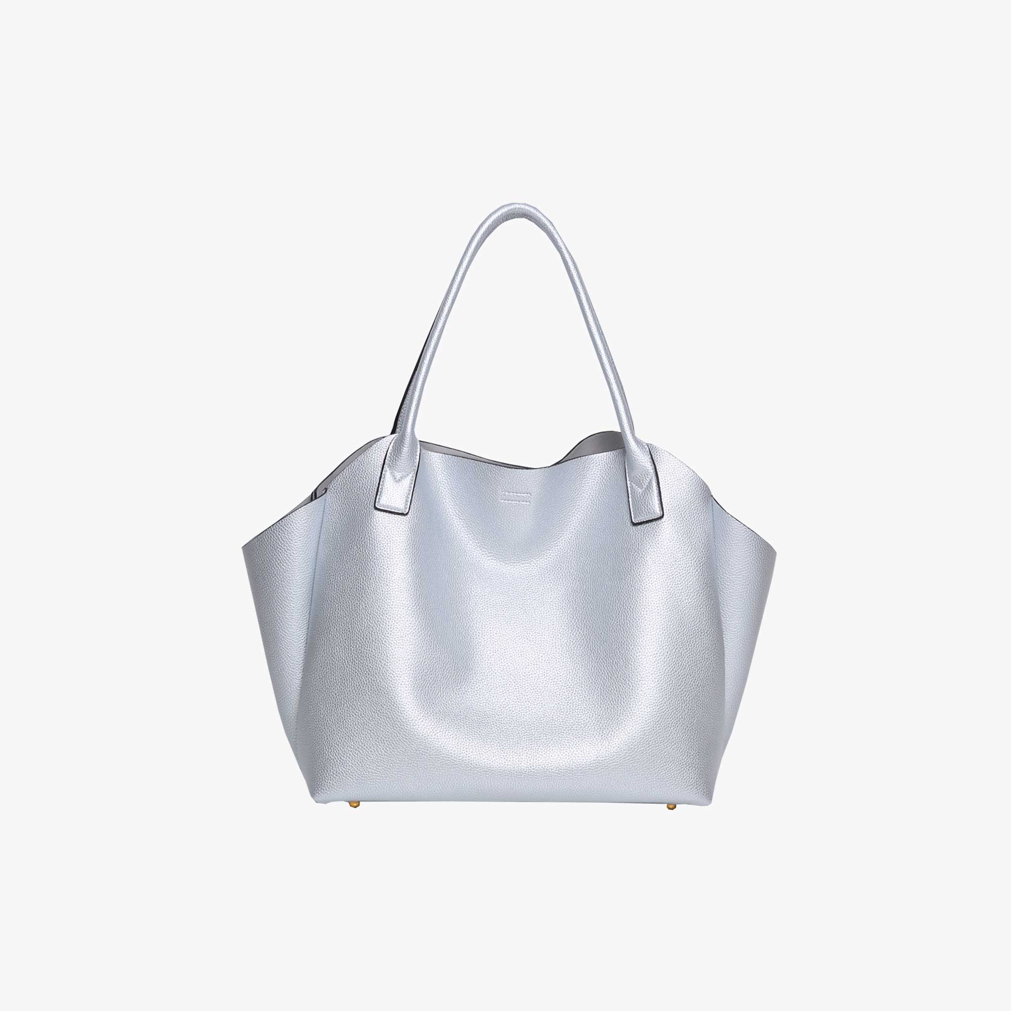 Alix & Baxter Shopper groß | silber