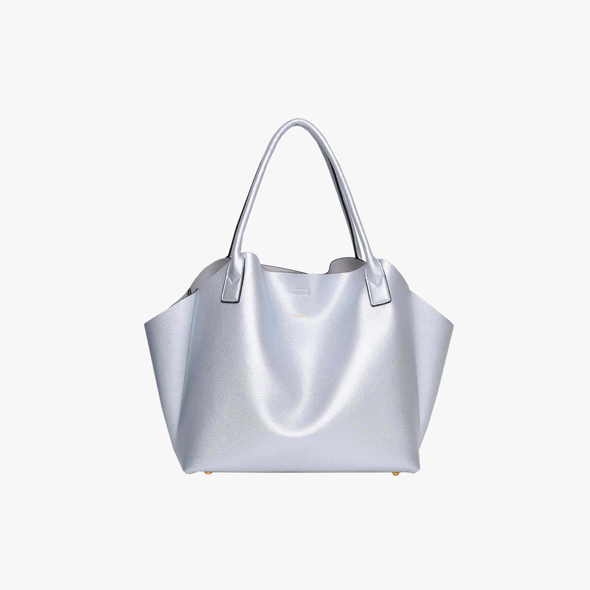 Alix & Baxter Shopper groß | silber