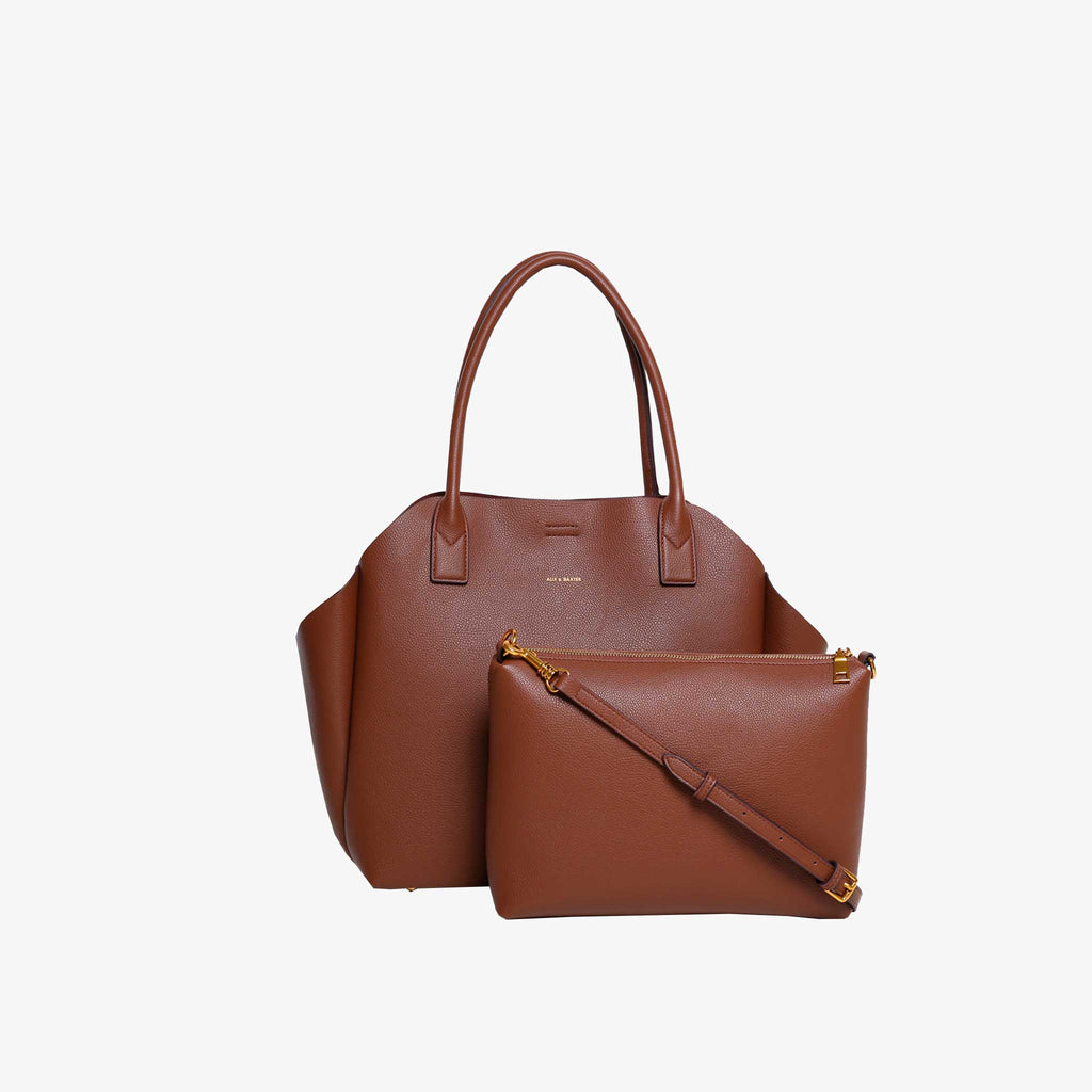 Alix & Baxter Shopper klein | camel