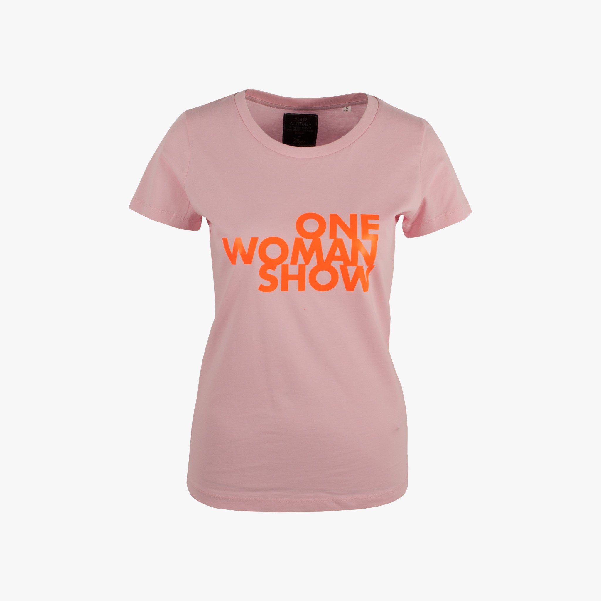 2ally.me T-Shirt One Woman Show | rosa