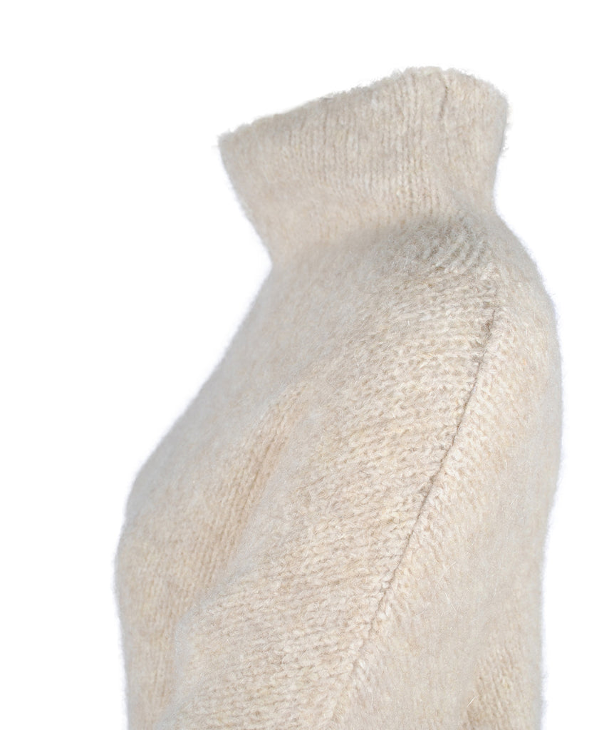 Longpulli Turtle Neck | beige