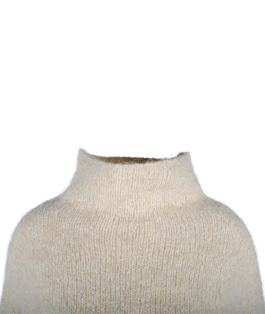 Longpulli Turtle Neck | beige