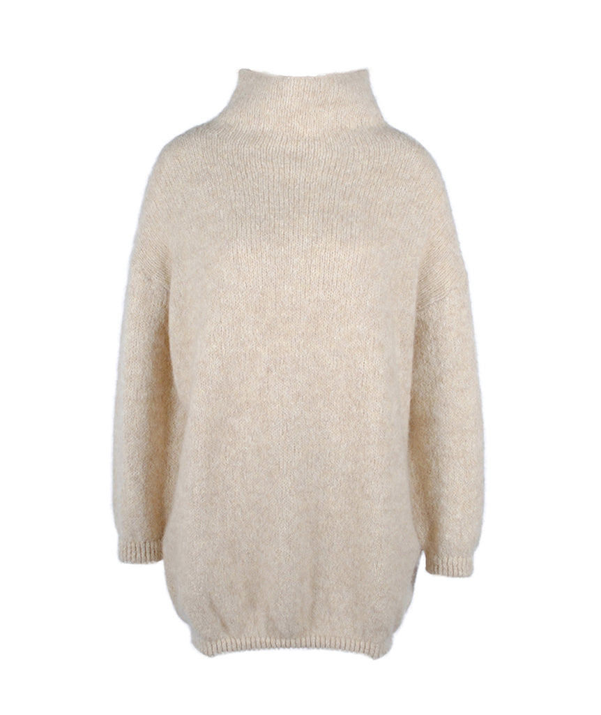 Longpulli Turtle Neck | beige
