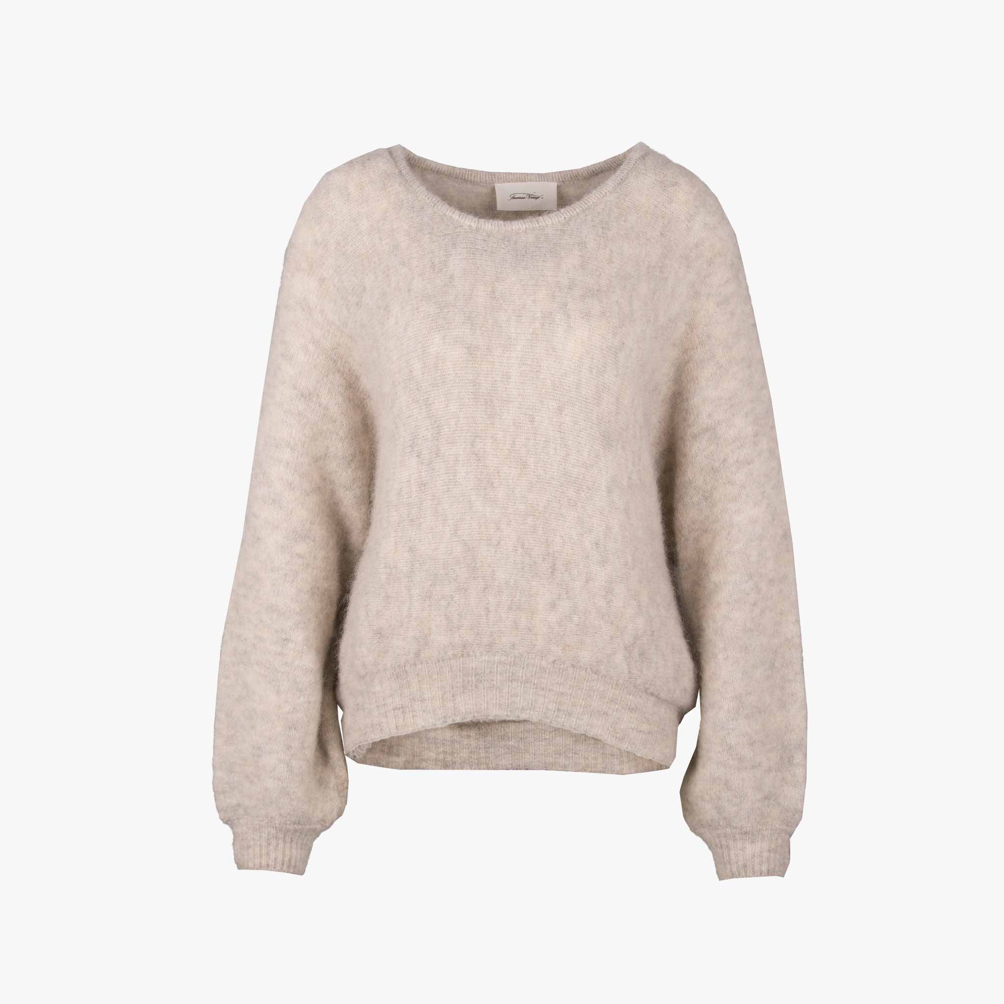 American Vintage Pulli East | hellgrau