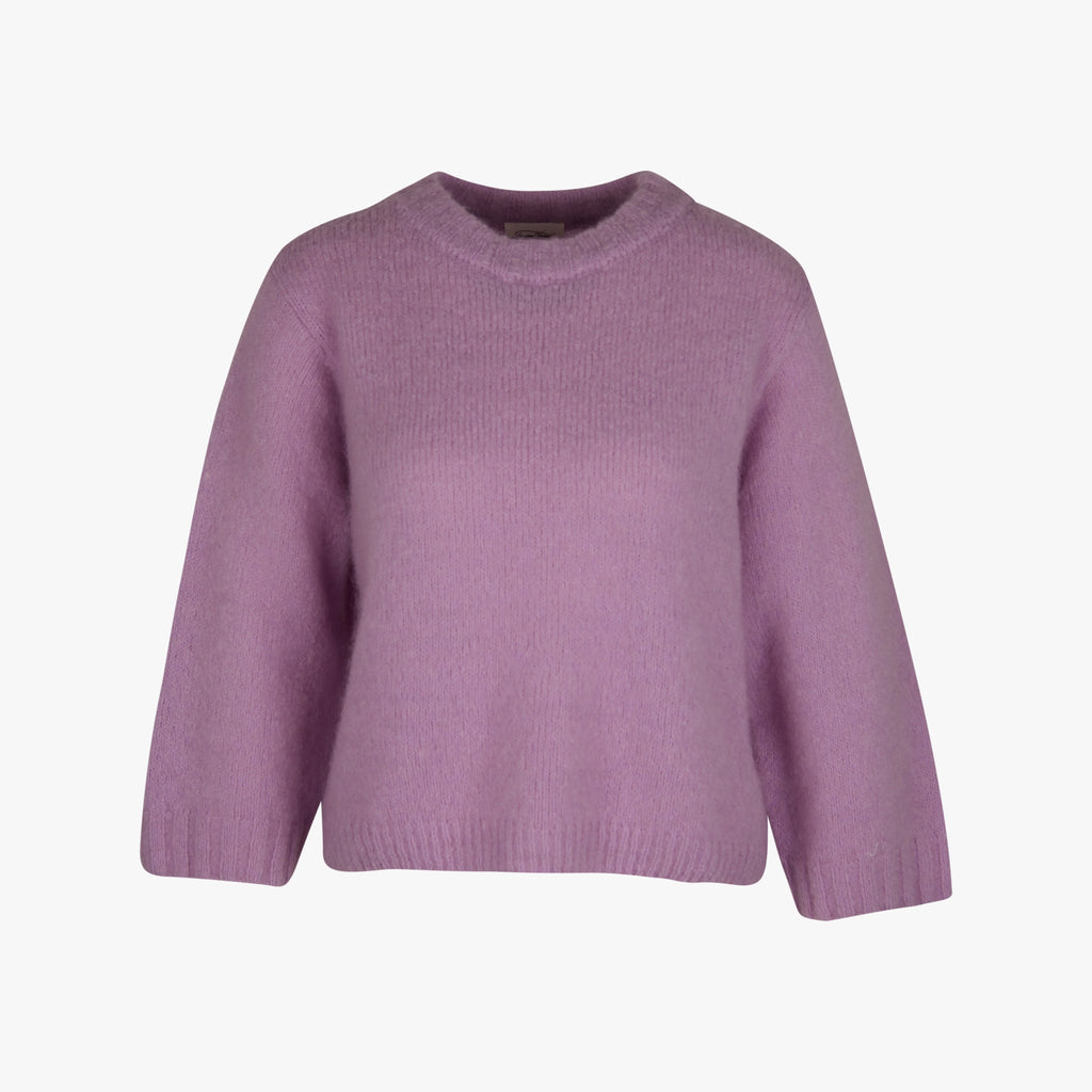 American Vintage Pullover cropped | flieder