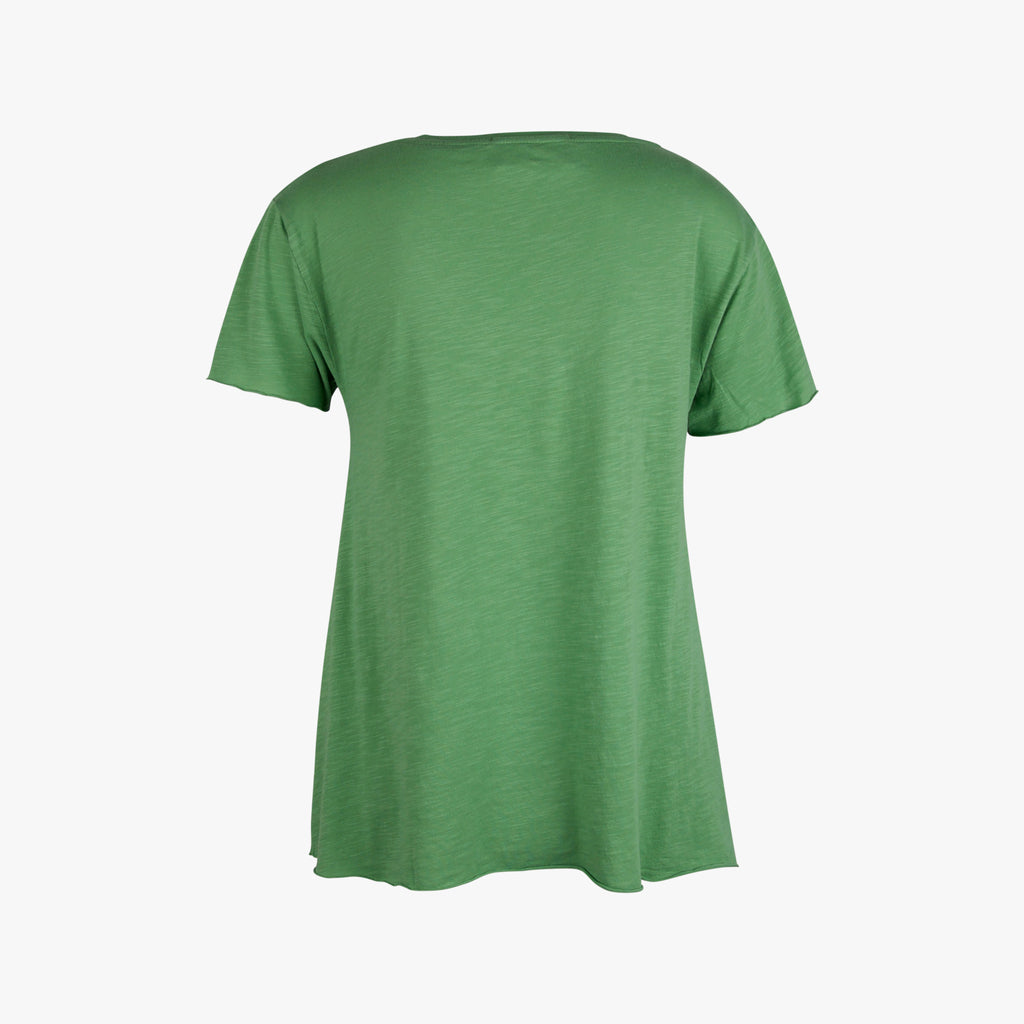 American Vintage Shirt uni | grün