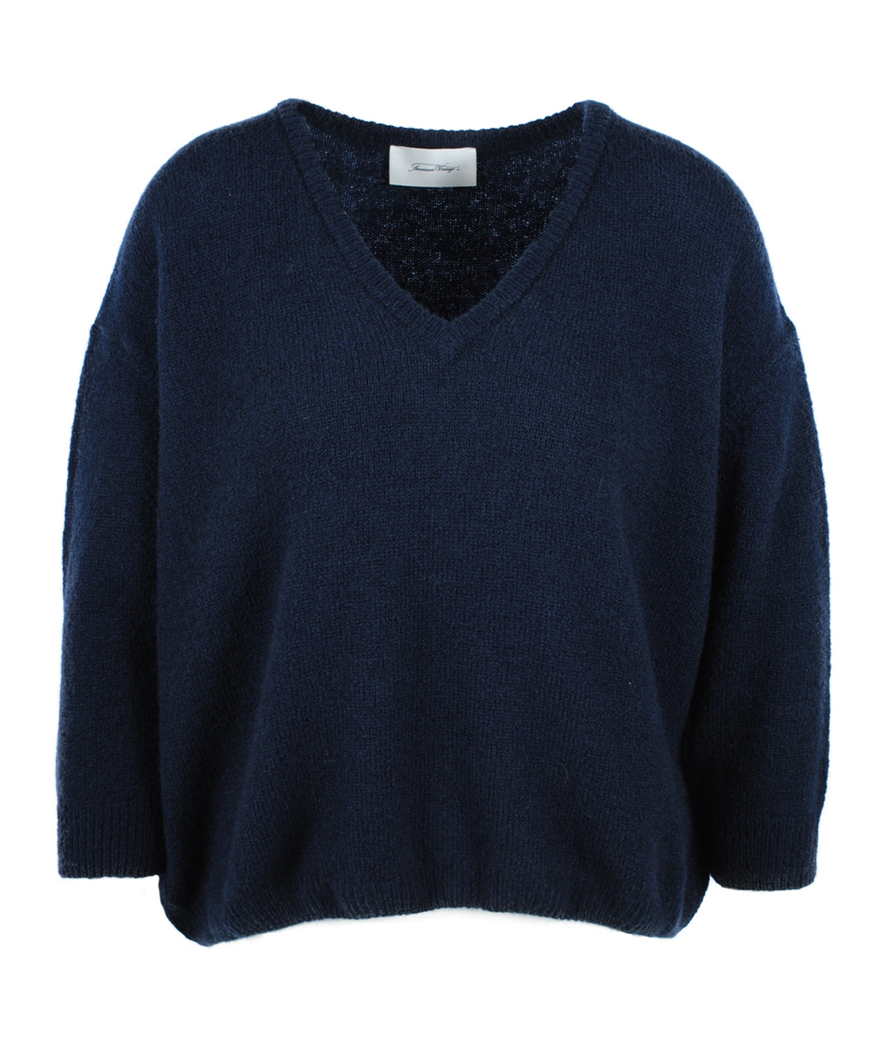 V-Pulli oversized | navy