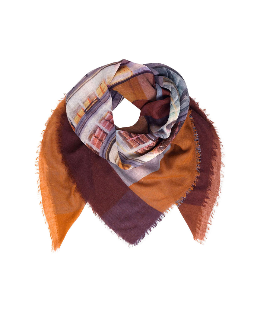 Tuch Ellimo 130x130cm | multicolor
