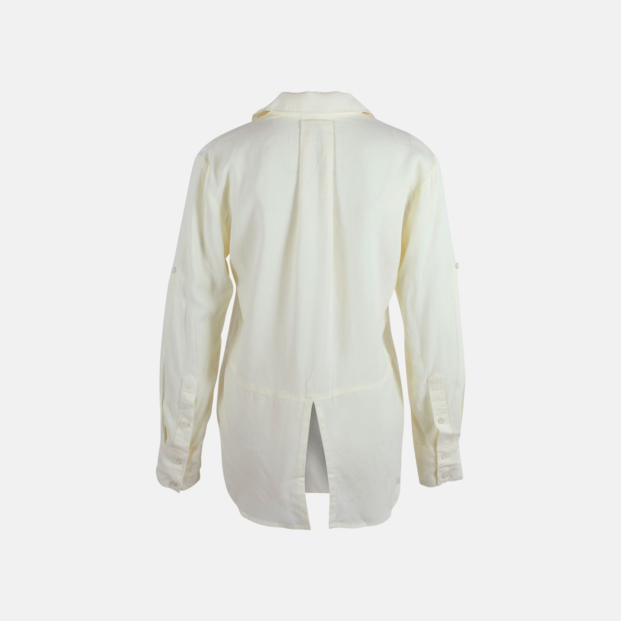 Bella Dahl Bluse Split Back | gelb