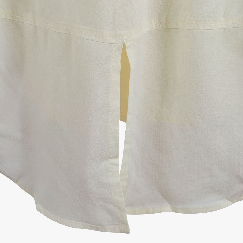 Bella Dahl Bluse Split Back | gelb
