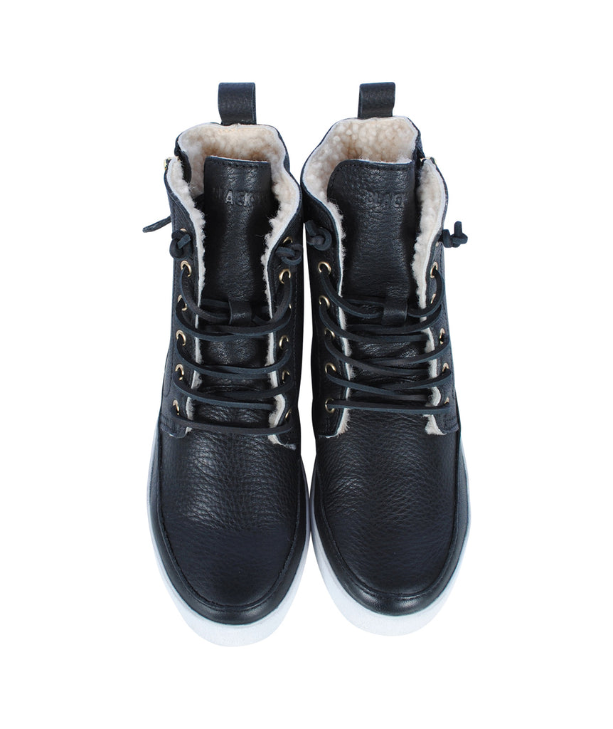 Sneaker gefüttert | schwarz